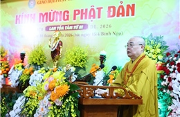 Trung ương Giáo hội Phật giáo Việt Nam trang trọng kính mừng Đại lễ Phật đản 