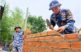 Hải quân chung tay xây dựng mái ấm nghĩa tình cho gia đình chính sách