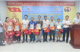 Cảnh sát biển tuyên truyền, phổ biến pháp luật phòng chống khai thác IUU