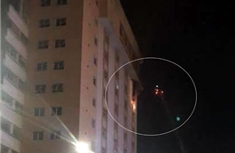 Cháy bên trong cao ốc Waseco Building, nhiều người hoảng loạn tháo chạy
