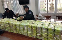 Chuyên án phá đường dây ma túy xuyên quốc gia: Thu giữ thêm 276 kg ma túy 