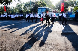 Thanh niên TP Hồ Chí Minh lên đường thực hiện nghĩa vụ quân sự