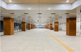 Khám phá bên trong ga ngầm Nhà hát Thành phố của tuyến metro Bến Thành - Suối Tiên