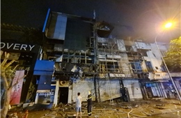 TP Hồ Chí Minh: Cháy chi nhánh ngân hàng Eximbank và cửa hàng nệm