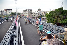 Thông xe cầu vượt thép An Phú Đông