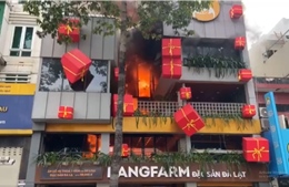 Cháy nhà hàng ở TP Hồ Chí Minh trong ngày đầu năm mới