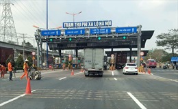 Trạm thu phí trên Xa lộ Hà Nội hoạt động trở lại từ ngày 1/4