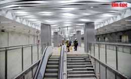 Ngắm không gian hiện đại của nhà ga ngầm Ba Son tuyến metro Bến Thành – Suối Tiên