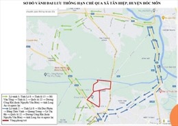 Điều chỉnh lộ trình giao thông qua các chốt phong tỏa trên địa bàn huyện Hóc Môn