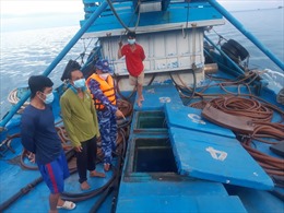 Bộ Tư lệnh Cảnh sát biển bắt giữ tàu chở 70.000 lít dầu DO không rõ nguồn gốc