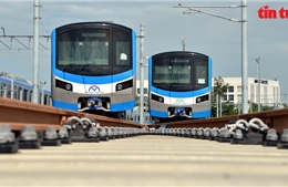 TP Hồ Chí Minh: Chuẩn bị vận hành thử nghiệm tàu metro Bến Thành - Suối Tiên