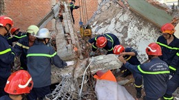 TP Hồ Chí Minh: Sập công trình xây dựng, hai người thương vong