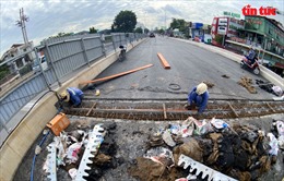 TP Hồ Chí Minh: Gấp rút hoàn thành nhánh 2 cầu Bưng trước ngày thông xe