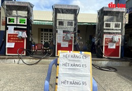 TP Hồ Chí Minh có 8 cửa hàng bán lẻ xăng dầu thông báo hết hàng