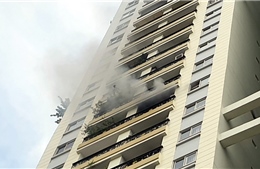 TP Hồ Chí Minh: Cháy căn hộ tầng 11 chung cư Flemington