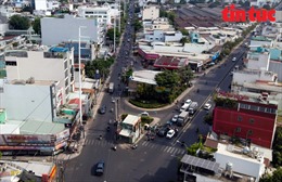 Mục sở thị căn nhà nằm giữa giao lộ độc nhất ở TP Hồ Chí Minh suốt 10 năm chưa giải tỏa