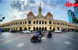Phân luồng giao thông ngày 29 - 30/4 để đón khách tham quan trụ sở UBND TP Hồ Chí Minh
