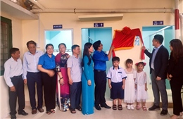 TP Hồ Chí Minh: Bàn giao công trình xây mới nhà vệ sinh trong trường học