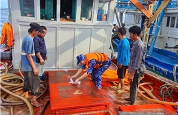 Cảnh sát biển bắt giữ tàu cá vận chuyển 45.000 lít dầu DO trái phép