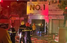 TP Hồ Chí Minh: Cháy nhà hàng 7 tầng ở trung tâm Quận 1