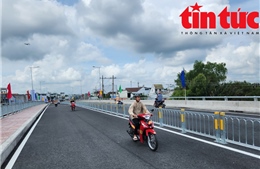 Thông xe cầu Long Kiểng nối TP Hồ Chí Minh với Long An