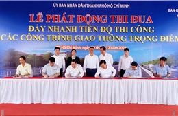 TP Hồ Chí Minh: Phát động thi đua đẩy nhanh tiến độ thi công các công trình trọng điểm