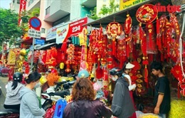 TP Hồ Chí Minh: Phố bán đồ trang trí Tết nhộn nhịp dịp cuối năm