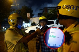 TP Hồ Chí Minh: Vi phạm nồng độ cồn khi lái xe đã giảm