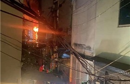 TP Hồ Chí Minh: Cháy nhà trong hẻm, 4 người tử vong