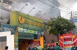 TP Hồ Chí Minh: Cháy cửa hàng Bách Hóa Xanh ở Quận 7