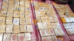 Công an TP Hồ Chí Minh triệt phá đường dây vận chuyển 184 bánh heroin