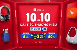 Bốn điều hấp dẫn không thể bỏ lỡ tại ‘10.10 Đại Tiệc Thương Hiệu’ của Shopee