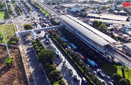 TP Hồ Chí Minh: Diện mạo 9 cầu bộ hành kết nối nhà ga trên cao tuyến metro số 1