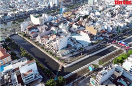 TP Hồ Chí Minh: Khánh thành công trình xây dựng đoạn Kênh Hàng Bàng sớm hơn 3 tháng