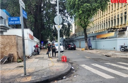 TP Hồ Chí Minh: Nhiều điểm lấn chiếm vỉa hè, lòng đường được xóa bỏ sau phản ánh