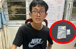Cảnh sát biển phối hợp bắt giữ đối tượng tàng trữ trái phép ma túy tổng hợp dạng đá