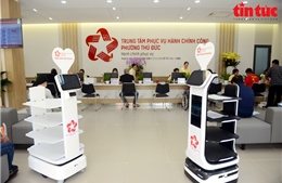TP Hồ Chí Minh: Phường Thủ Đức tiên phong ứng dụng robot trong hành chính công