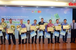 TP Hồ Chí Minh tôn vinh 30 lái xe, nhân viên phục vụ xe buýt tiêu biểu