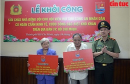 TP Hồ Chí Minh: Xây nhà cho hội viên Hội Cựu Công an nhân dân có hoàn cảnh đặc biệt khó khăn