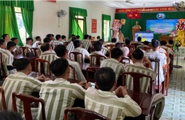 TP Hồ Chí Minh: Trên 300 phạm nhân được tuyên truyền pháp luật giao thông trước đặc xá