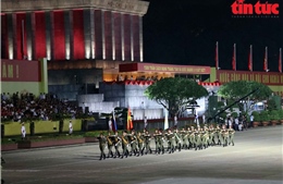 Ngắm lực lượng quân đội Nga, Lào, Campuchia tham gia diễu binh A80