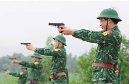 Bộ đội Biên phòng TP Hồ Chí Minh tổ chức kiểm tra bắn đạn thật