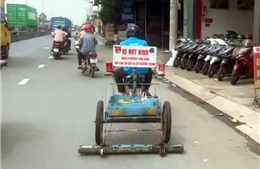 &#39;Đinh tặc&#39; tái xuất, gần 2kg vật sắc nhọn bị thu gom