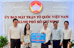 TP Hồ Chí Minh tiếp nhận hơn 42,4 tỷ đồng ủng hộ đồng bào vùng bão, lũ