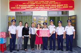 Bộ Tư lệnh Vùng Cảnh sát biển 3 trao nhà hỗ trợ quân nhân khó khăn