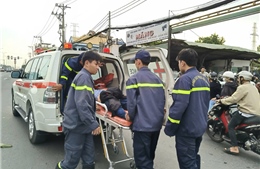 Thiếu tá Cảnh sát PCCC kịp thời cứu người bị tai nạn giao thông nguy kịch