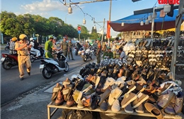 TP Hồ Chí Minh quyết liệt xử lý tình trạng lấn chiếm vỉa hè, lòng đường