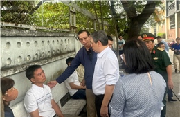 Lãnh đạo TP Hồ Chí Minh thăm hỏi gia đình nạn nhân vụ cháy làm 3 người tử vong