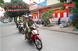 Công an TP Hồ Chí Minh tăng cường đảm bảo an ninh cho ngày bầu cử