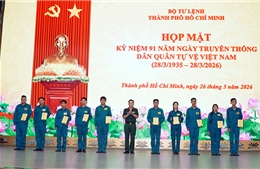 Dân quân tự vệ TP Hồ Chí Minh phát huy truyền thống, hoàn thành tốt nhiệm vụ